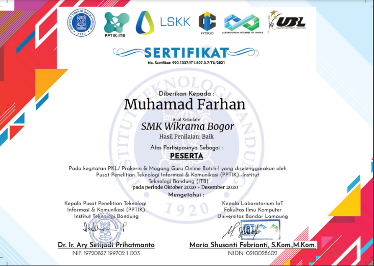 Sertifikasi ITB